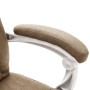 Taupegrauer Massage-Bürostuhl aus Stoff von vidaXL, Bürostühle - Ref: Foro24-20316, Preis: 190,60 €, Rabatt: %