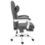 Grauer Massage-Bürostuhl aus Kunstleder von vidaXL, Bürostühle - Ref: Foro24-20315, Preis: 198,78 €, Rabatt: %