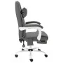 Gray synthetic leather massage office chair by vidaXL, Office chairs - Ref: Foro24-20315, Price: 195,72 €, Discount: %