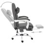 Grauer Massage-Bürostuhl aus Kunstleder von vidaXL, Bürostühle - Ref: Foro24-20315, Preis: 198,78 €, Rabatt: %