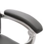 Grauer Massage-Bürostuhl aus Kunstleder von vidaXL, Bürostühle - Ref: Foro24-20315, Preis: 198,78 €, Rabatt: %