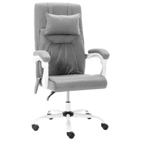 Massage-Bürostuhl aus grauem Stoff von vidaXL, Bürostühle - Ref: Foro24-20318, Preis: 185,03 €, Rabatt: %