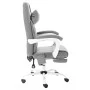 Silla de oficina de masaje de tela gris de vidaXL, Sillas de oficina - Ref: Foro24-20318, Precio: 185,01 €, Descuento: %