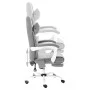 Silla de oficina de masaje de tela gris de vidaXL, Sillas de oficina - Ref: Foro24-20318, Precio: 185,01 €, Descuento: %