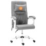 Massage-Bürostuhl aus grauem Stoff von vidaXL, Bürostühle - Ref: Foro24-20318, Preis: 187,84 €, Rabatt: %