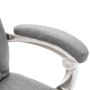 Massage-Bürostuhl aus grauem Stoff von vidaXL, Bürostühle - Ref: Foro24-20318, Preis: 187,84 €, Rabatt: %
