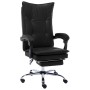 Bürostuhl aus schwarzem Kunstleder von vidaXL, Bürostühle - Ref: Foro24-20352, Preis: 181,84 €, Rabatt: %