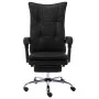 Bürostuhl aus schwarzem Kunstleder von vidaXL, Bürostühle - Ref: Foro24-20352, Preis: 179,29 €, Rabatt: %