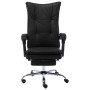Black synthetic leather office chair by vidaXL, Office chairs - Ref: Foro24-20352, Price: 181,84 €, Discount: %