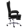 Black synthetic leather office chair by vidaXL, Office chairs - Ref: Foro24-20352, Price: 181,84 €, Discount: %