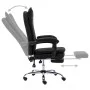 Bürostuhl aus schwarzem Kunstleder von vidaXL, Bürostühle - Ref: Foro24-20352, Preis: 179,29 €, Rabatt: %