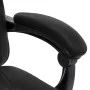 Bürostuhl aus schwarzem Kunstleder von vidaXL, Bürostühle - Ref: Foro24-20352, Preis: 179,29 €, Rabatt: %