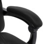 Bürostuhl aus schwarzem Kunstleder von vidaXL, Bürostühle - Ref: Foro24-20352, Preis: 181,84 €, Rabatt: %