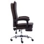 Brauner Bürostuhl aus Kunstleder von vidaXL, Bürostühle - Ref: Foro24-20353, Preis: 175,33 €, Rabatt: %