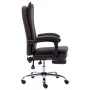 Silla de oficina de cuero sintético marrón de vidaXL, Sillas de oficina - Ref: Foro24-20353, Precio: 172,91 €, Descuento: %