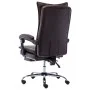 Silla de oficina de cuero sintético marrón de vidaXL, Sillas de oficina - Ref: Foro24-20353, Precio: 172,91 €, Descuento: %