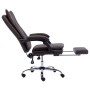 Brauner Bürostuhl aus Kunstleder von vidaXL, Bürostühle - Ref: Foro24-20353, Preis: 175,33 €, Rabatt: %