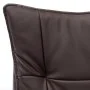 Silla de oficina de cuero sintético marrón de vidaXL, Sillas de oficina - Ref: Foro24-20353, Precio: 172,91 €, Descuento: %
