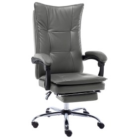 Anthracite Gray Faux Leather Office Chair by vidaXL, Office chairs - Ref: Foro24-20354, Price: 175,45 €, Discount: %
