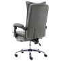 Silla de oficina de cuero sintético gris antracita de vidaXL, Sillas de oficina - Ref: Foro24-20354, Precio: 175,37 €