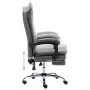 Anthracite Gray Faux Leather Office Chair by vidaXL, Office chairs - Ref: Foro24-20354, Price: 173,01 €, Discount: %