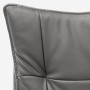 Silla de oficina de cuero sintético gris antracita de vidaXL, Sillas de oficina - Ref: Foro24-20354, Precio: 175,37 €