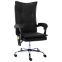 Black Faux Leather Massage Office Chair by vidaXL, Office chairs - Ref: Foro24-20356, Price: 210,69 €, Discount: %