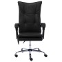 Black Faux Leather Massage Office Chair by vidaXL, Office chairs - Ref: Foro24-20356, Price: 210,69 €, Discount: %