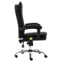 Silla de oficina de masaje de cuero sintético negra de vidaXL, Sillas de oficina - Ref: Foro24-20356, Precio: 207,31 €, Descu...