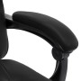 Black Faux Leather Massage Office Chair by vidaXL, Office chairs - Ref: Foro24-20356, Price: 210,69 €, Discount: %