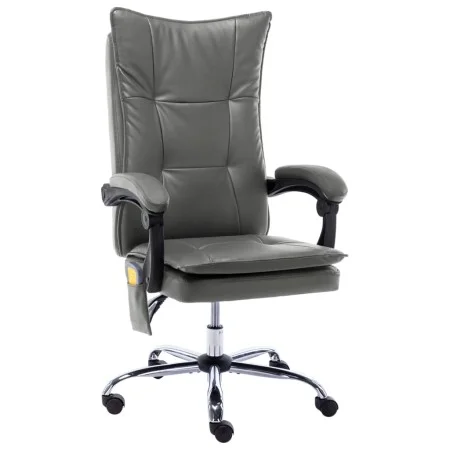 Anthracite Gray Faux Leather Massage Office Chair by vidaXL, Office chairs - Ref: Foro24-20358, Price: 197,21 €, Discount: %