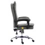 Anthrazitgrauer Massage-Bürostuhl aus Kunstleder von vidaXL, Bürostühle - Ref: Foro24-20358, Preis: 200,33 €, Rabatt: %