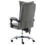 Silla de oficina de masaje de cuero sintético gris antracita de vidaXL, Sillas de oficina - Ref: Foro24-20358, Precio: 200,22 €
