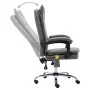 Anthracite Gray Faux Leather Massage Office Chair by vidaXL, Office chairs - Ref: Foro24-20358, Price: 197,21 €, Discount: %