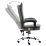Anthrazitgrauer Massage-Bürostuhl aus Kunstleder von vidaXL, Bürostühle - Ref: Foro24-20358, Preis: 200,33 €, Rabatt: %