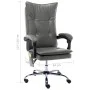 Anthracite Gray Faux Leather Massage Office Chair by vidaXL, Office chairs - Ref: Foro24-20358, Price: 197,21 €, Discount: %