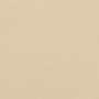 Cojín de banco de jardín tela Oxford beige 100x50x4 cm