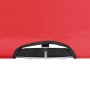Tumbona doble plegable acero roja