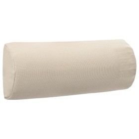 Reposacabezas de silla de jardín textilene crema 40x7,5x15 cm Reposacabezas de silla de jardín textilene crema 40x7,5x15 cm