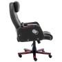 Schwarzer Massage-Bürostuhl aus Kunstleder von vidaXL, Bürostühle - Ref: Foro24-20379, Preis: 262,01 €, Rabatt: %