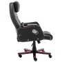Silla de oficina de masaje de cuero sintético negra de vidaXL, Sillas de oficina - Ref: Foro24-20379, Precio: 258,02 €, Descu...