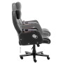 Silla de oficina de masaje de cuero sintético negra de vidaXL, Sillas de oficina - Ref: Foro24-20379, Precio: 262,01 €, Descu...