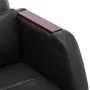 Silla de oficina de masaje de cuero sintético negra de vidaXL, Sillas de oficina - Ref: Foro24-20379, Precio: 258,02 €, Descu...