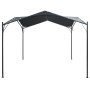 Cenador carpa de acero gris antracita 3x3 m