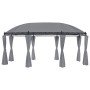 Cenador con cortinas gris antracita 520x349x255 cm en Carpas y cenadores | Comprar online en Foro24