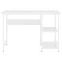 Computertisch aus MDF und Weißmetall 105x55x72 cm von vidaXL, Schreibtische - Ref: Foro24-20551, Preis: 73,22 €, Rabatt: %