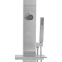Ducha de exterior de acero inoxidable recta