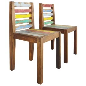 Esszimmerstühle 2 Einheiten recyceltes Massivholz von vidaXL, Essstühle - Ref: Foro24-326179, Preis: 168,41 €, Rabatt: %