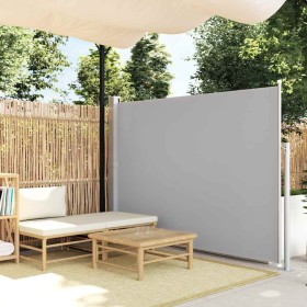 Toldo lateral retráctil de jardín gris 170x300 cm Toldo lateral retráctil de jardín gris 170x300 cm