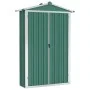 Grüner Gartenschuppen aus verzinktem Stahl, 116 x 45 x 175 cm von vidaXL, Schuppen - Ref: Foro24-46301, Preis: 131,55 €, Raba...